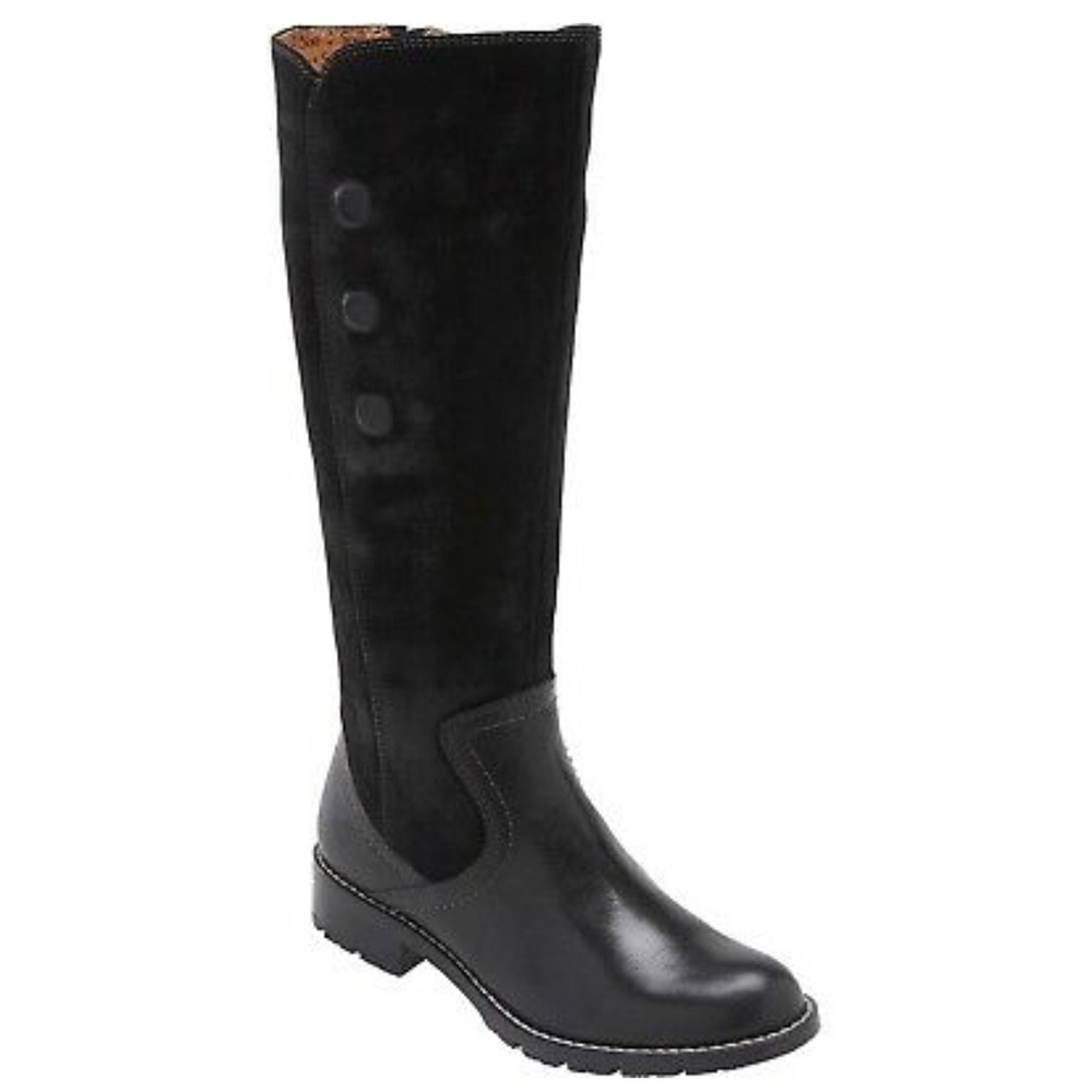 Sofft Bergamo Leather Knee High Riding Boots